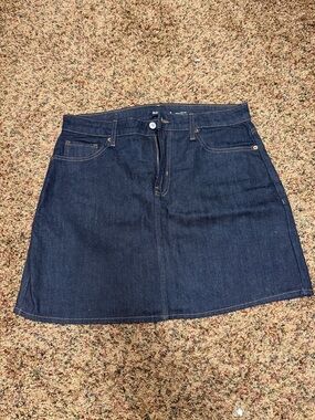 Old Navy Indigo Denim Mini Skirt